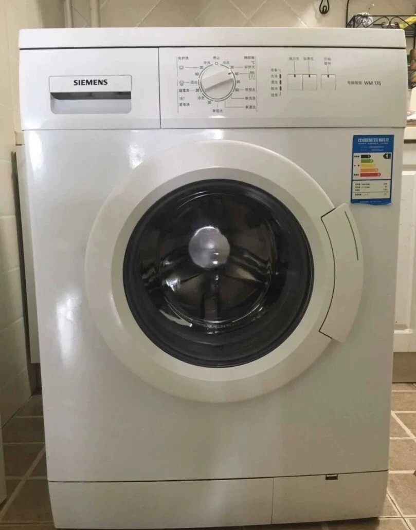 个人闲置：原价3000多的西门子洗衣机，脱水声音大，轴承可能